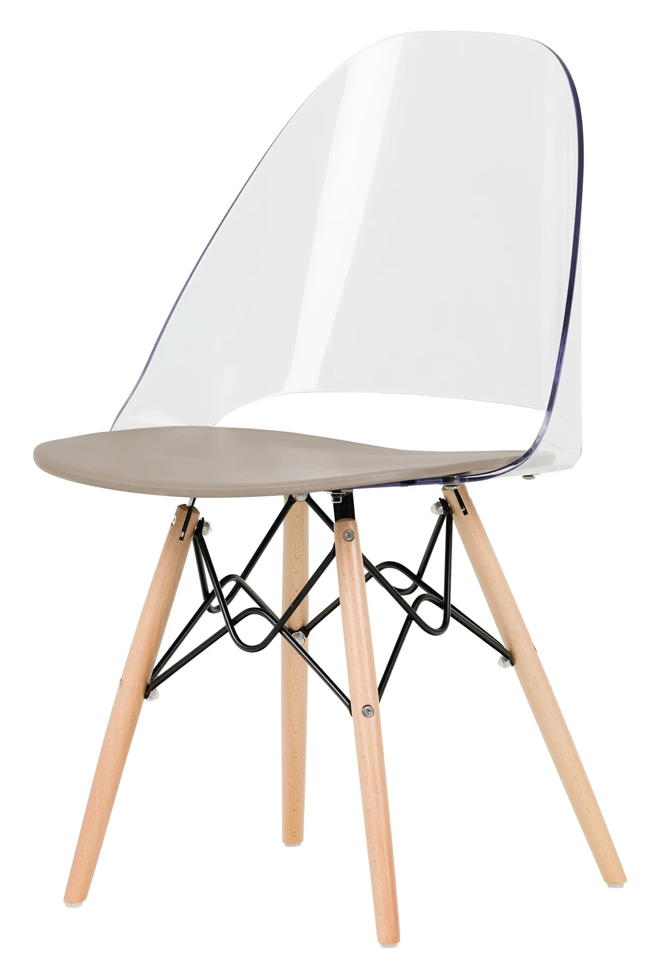 CHAIR,  DINING,  EIFFEL STYLE,  GREY,  RTA