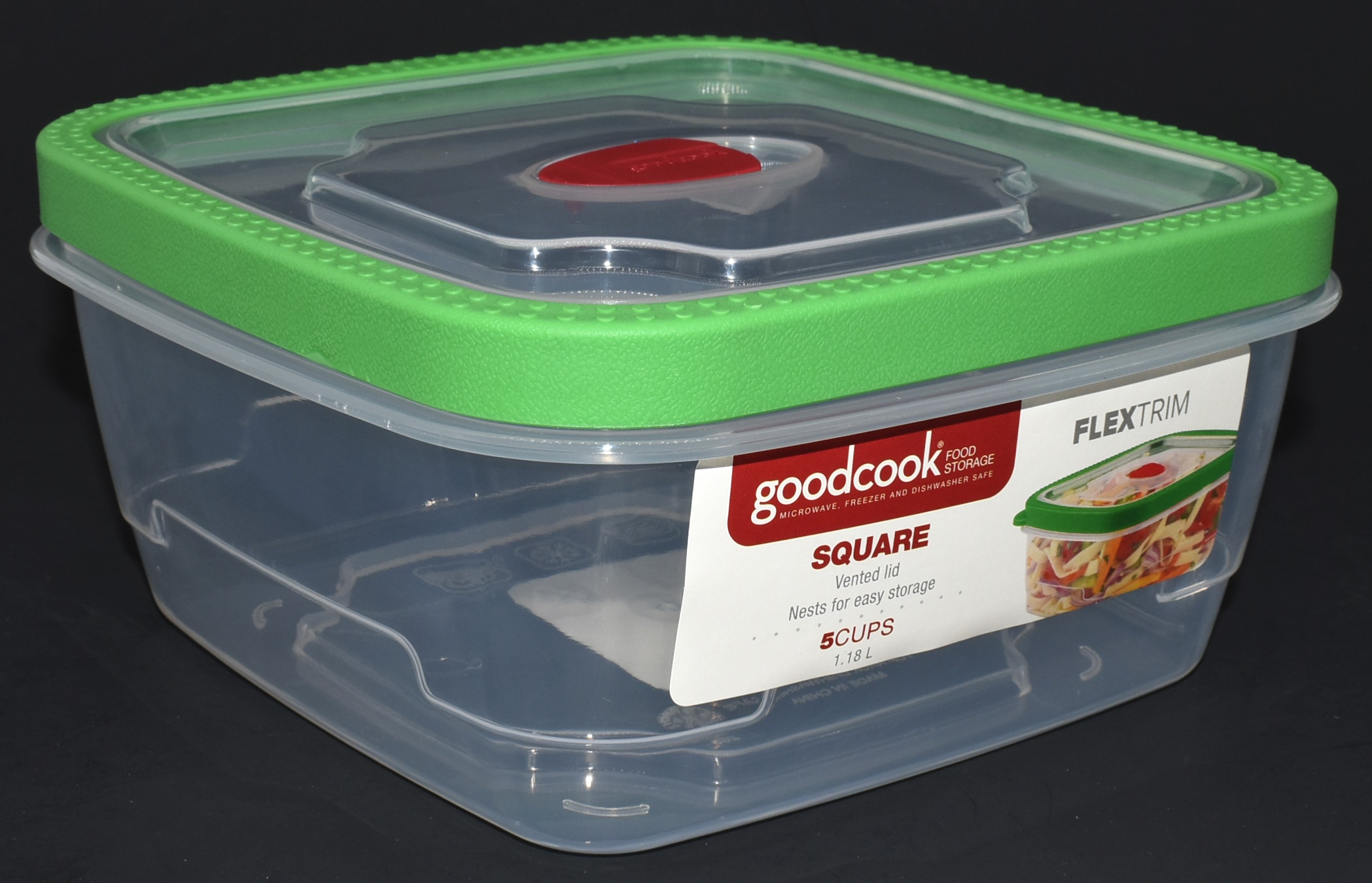 FOOD STORAGE, 5 CUP, FLEXTRIM