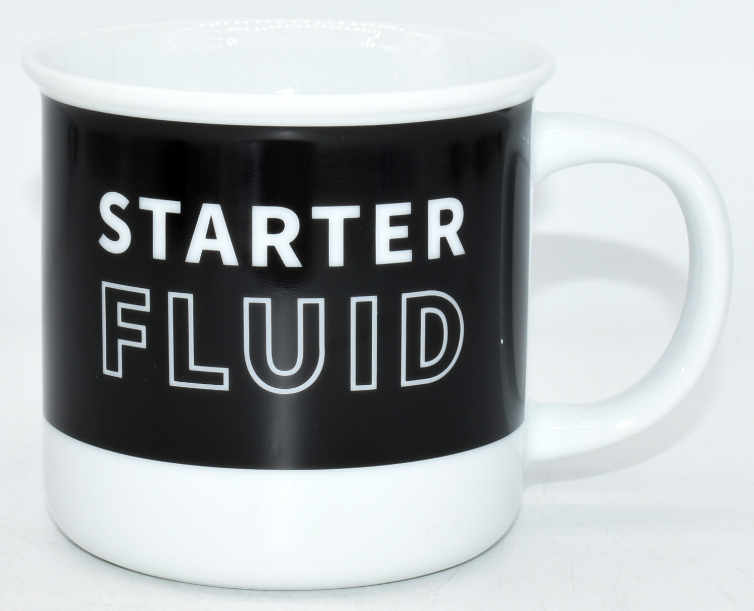MUG, STARTER FLUID, CAMPING