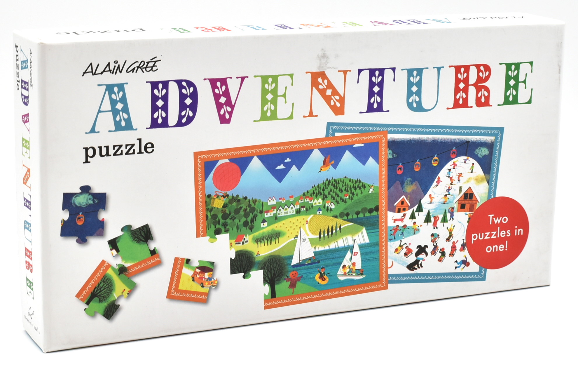PUZZLE,  BOXED ALAIN GREE ADVENTURE. PP 17.99