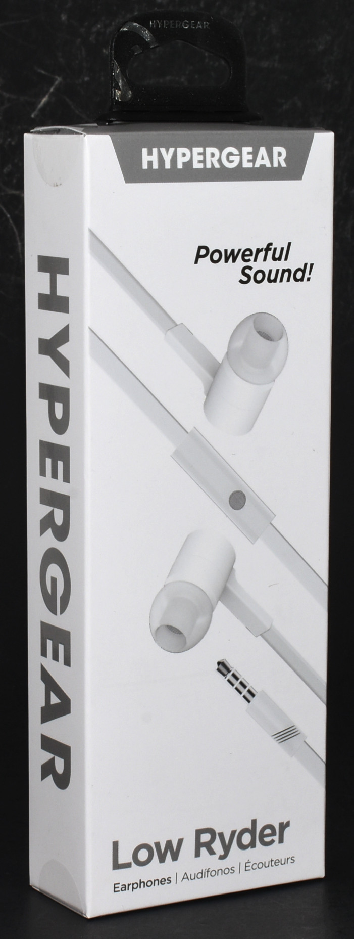 EAR BUDS W/MIC 3.5MM WHITE HYPERGEAR
