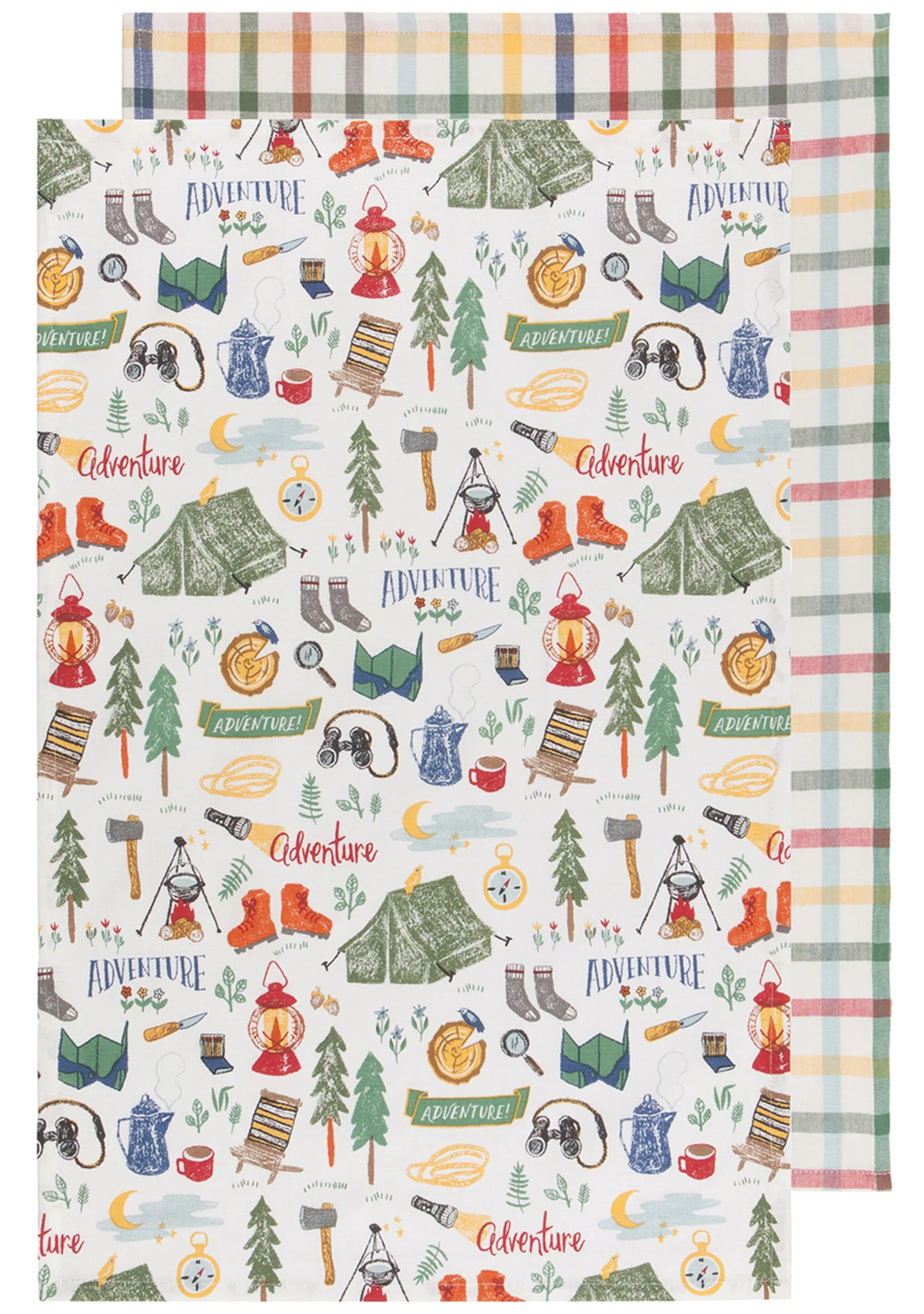 TEA TOWEL,  28X18,  OUT AND ABOUT