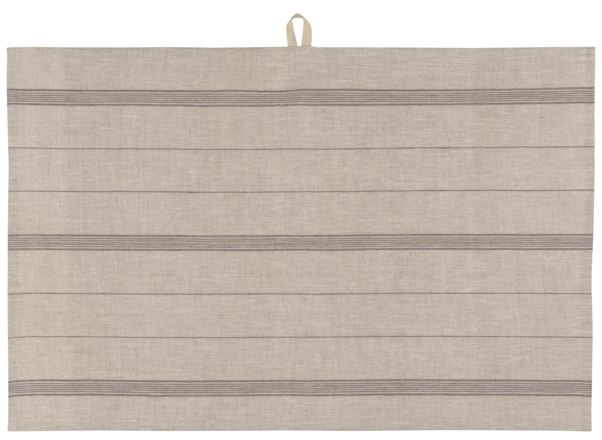 TEA TOWEL,  28X18,  MAISON STRIPE,  SHADOW GREY