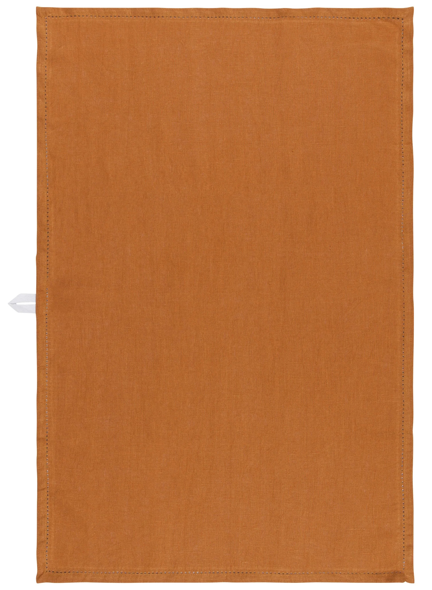 TEA TOWEL,  28X18,  HEMSTITCH,  AMBER,  LINEN