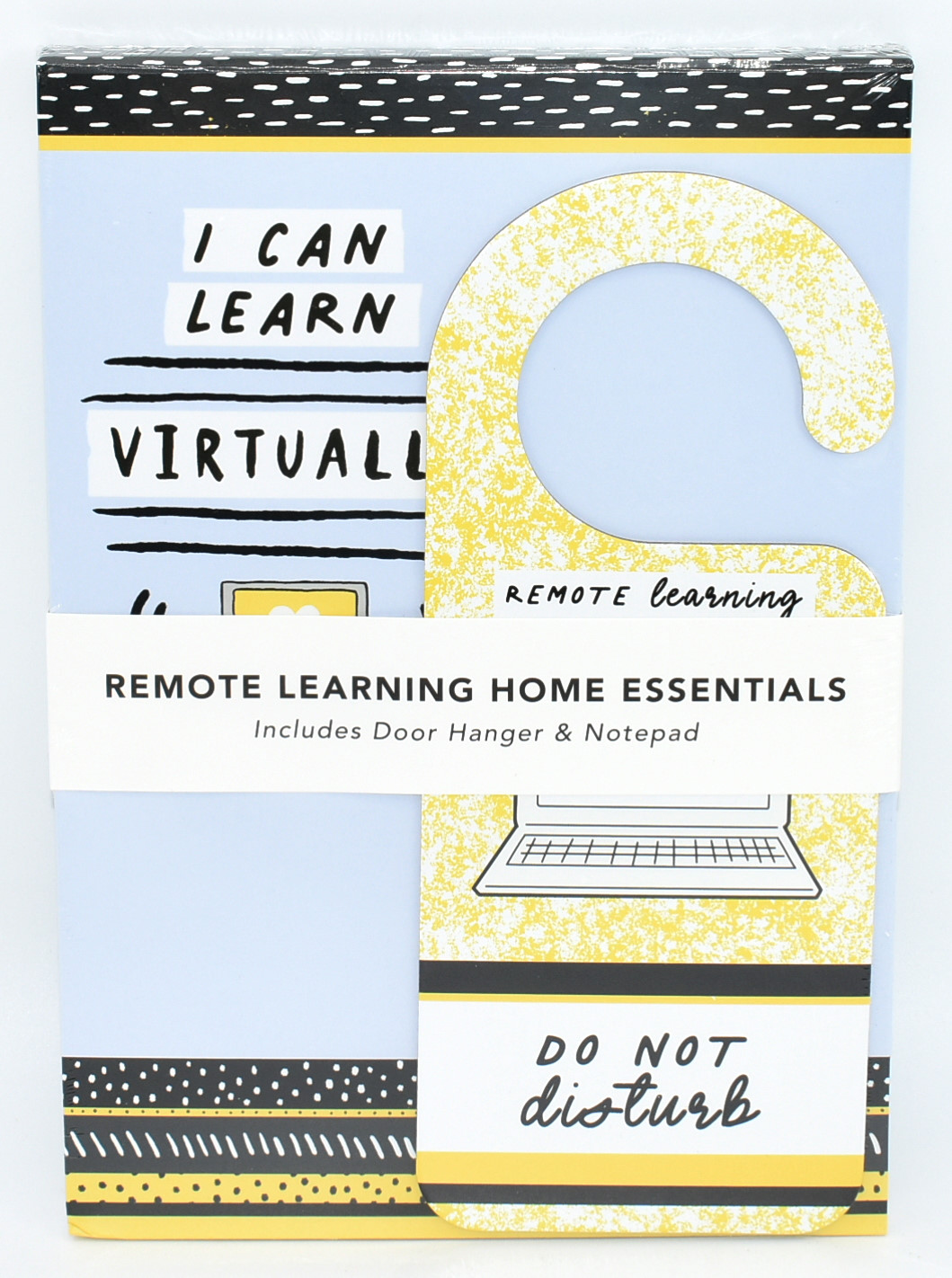 NOTEPAD & DOOR HANGER SET, 2 PC 60 SHEETS, I CAN LEARN ANYTHING