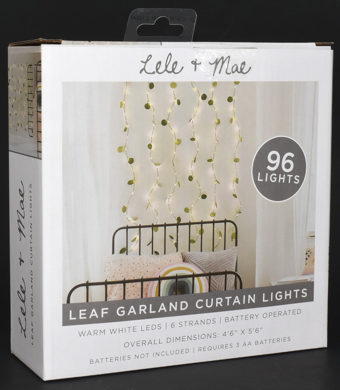 STRING LIGHT, 96 LED, 50 LEAF CURTAIN