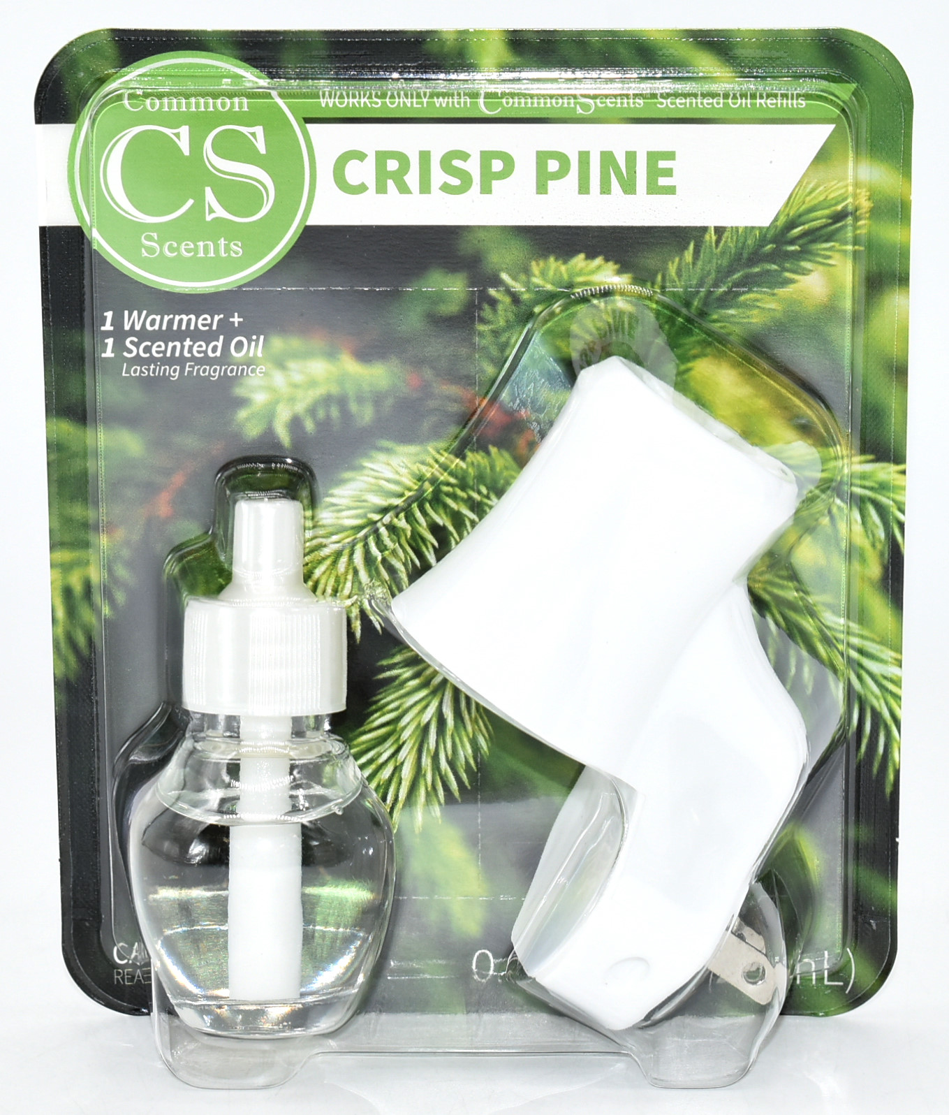 WARMER, OIL, MIXED SET, CRISP PINE