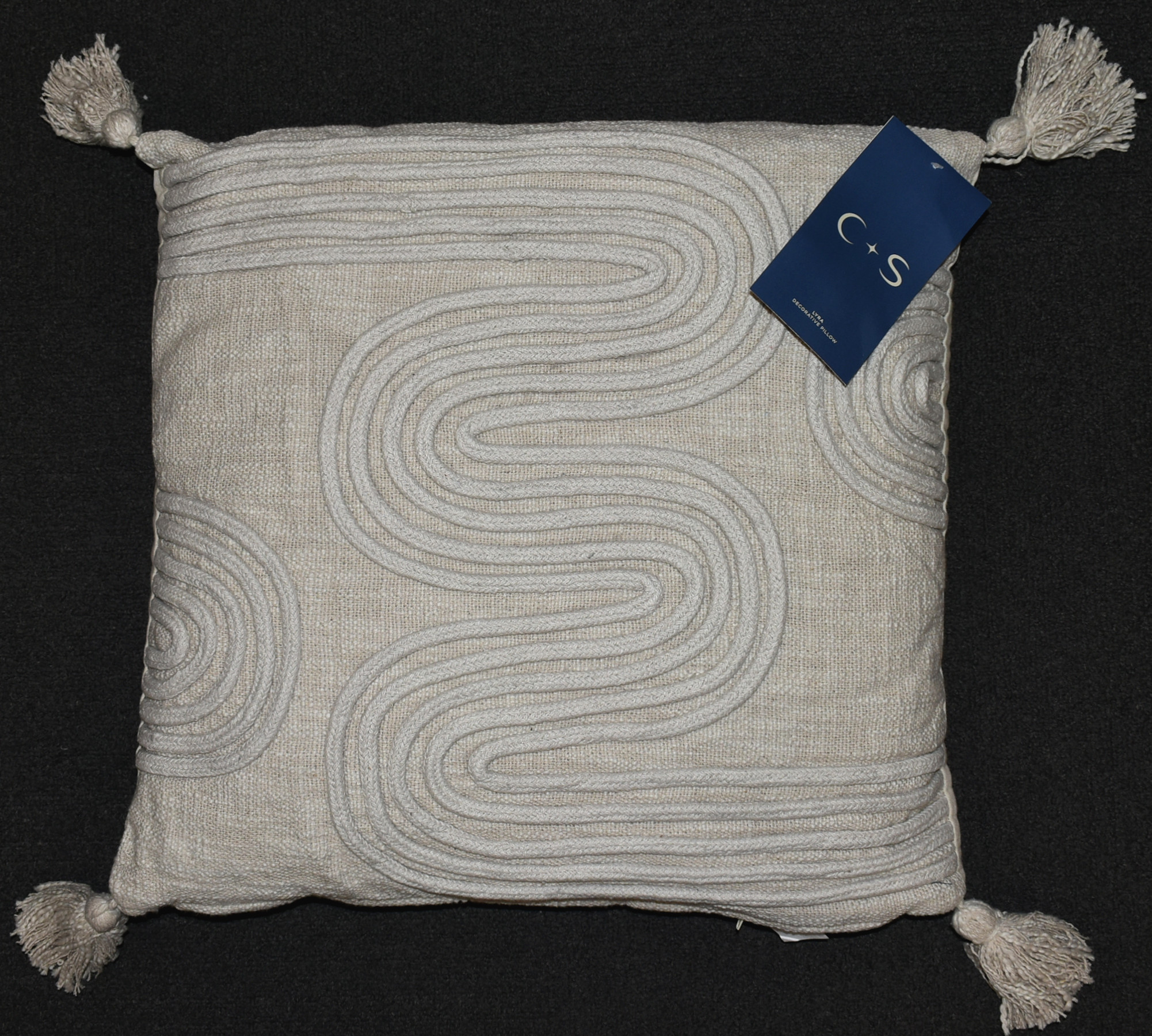 PILLOW,  THROW,  20X20,  LYRA LINEN