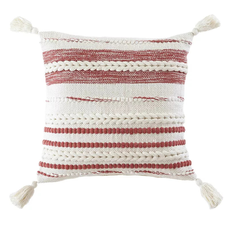 PILLOW,  THROW,  18X18,  COSMO ROSE