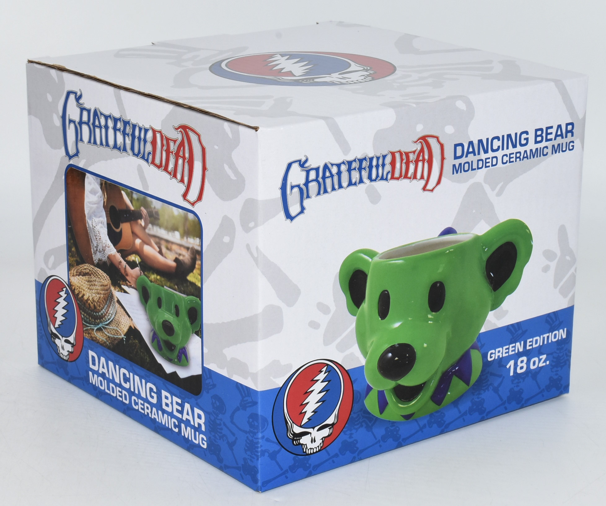MUG, GRATEFUL DEAD DANCING BEAR MOLDED