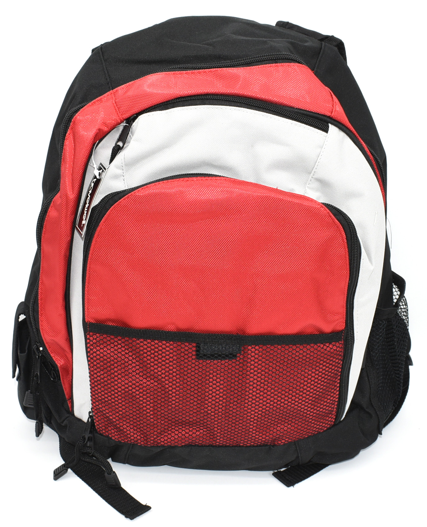 BACKPACK,  COMPUTER,  14X17X7,  RED,  PADDED
