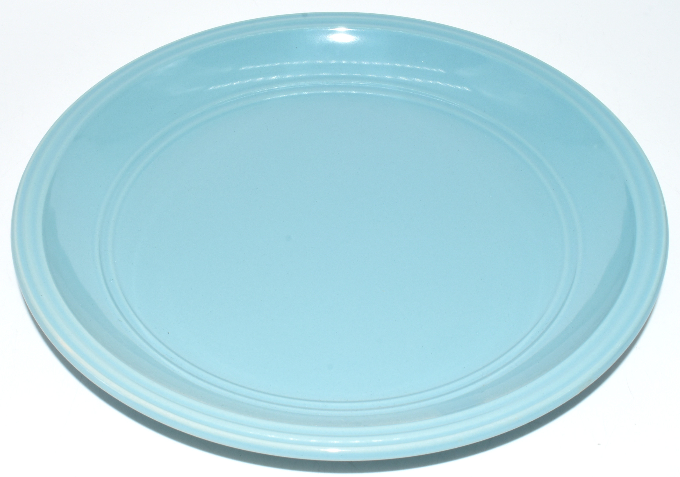 PLATE,  DINNER,  10.5 IN,  TURQUOISE,  CERAMIC