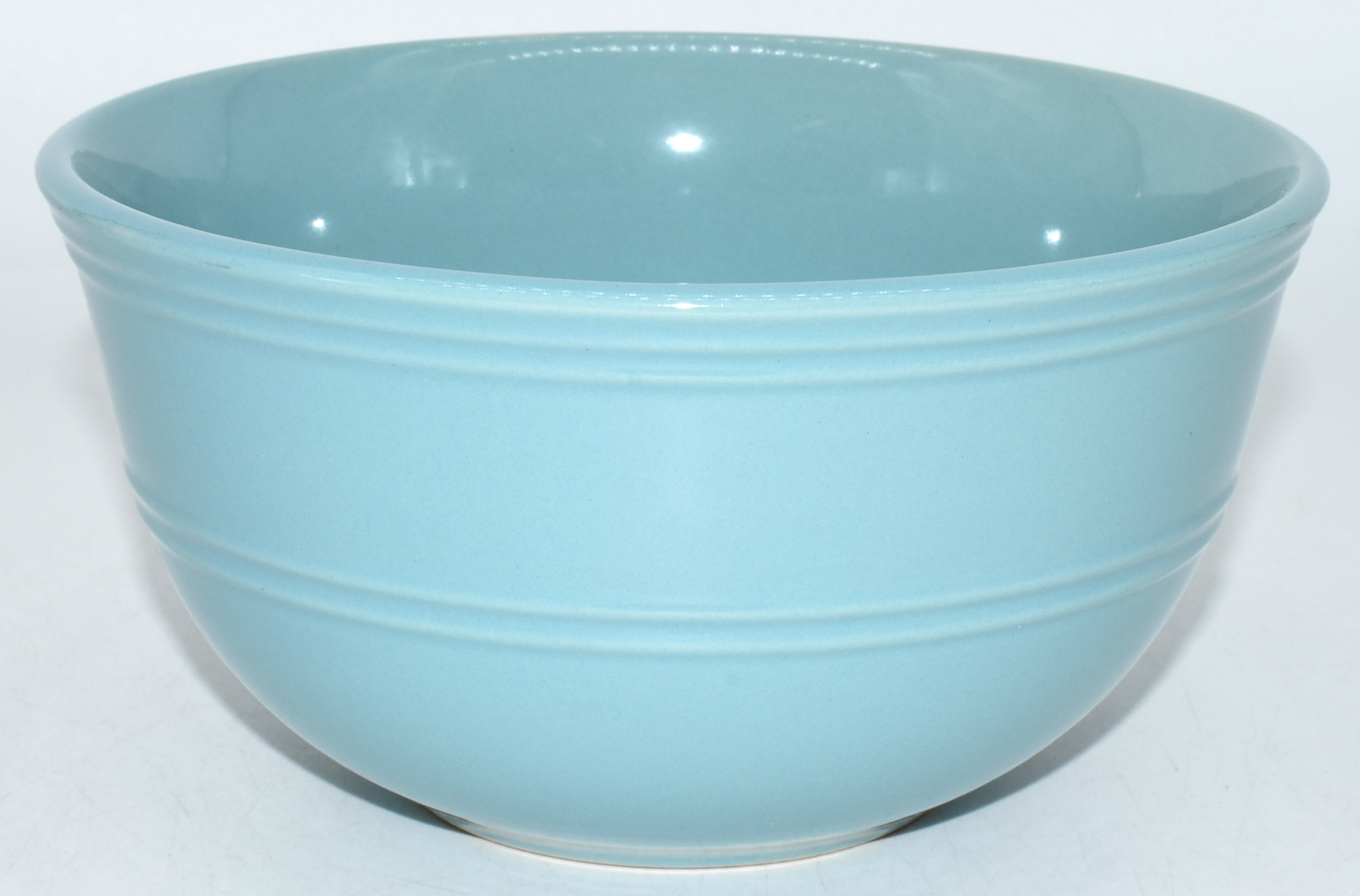 BOWL,  6 IN,  CERAMIC,  TURQUOISE