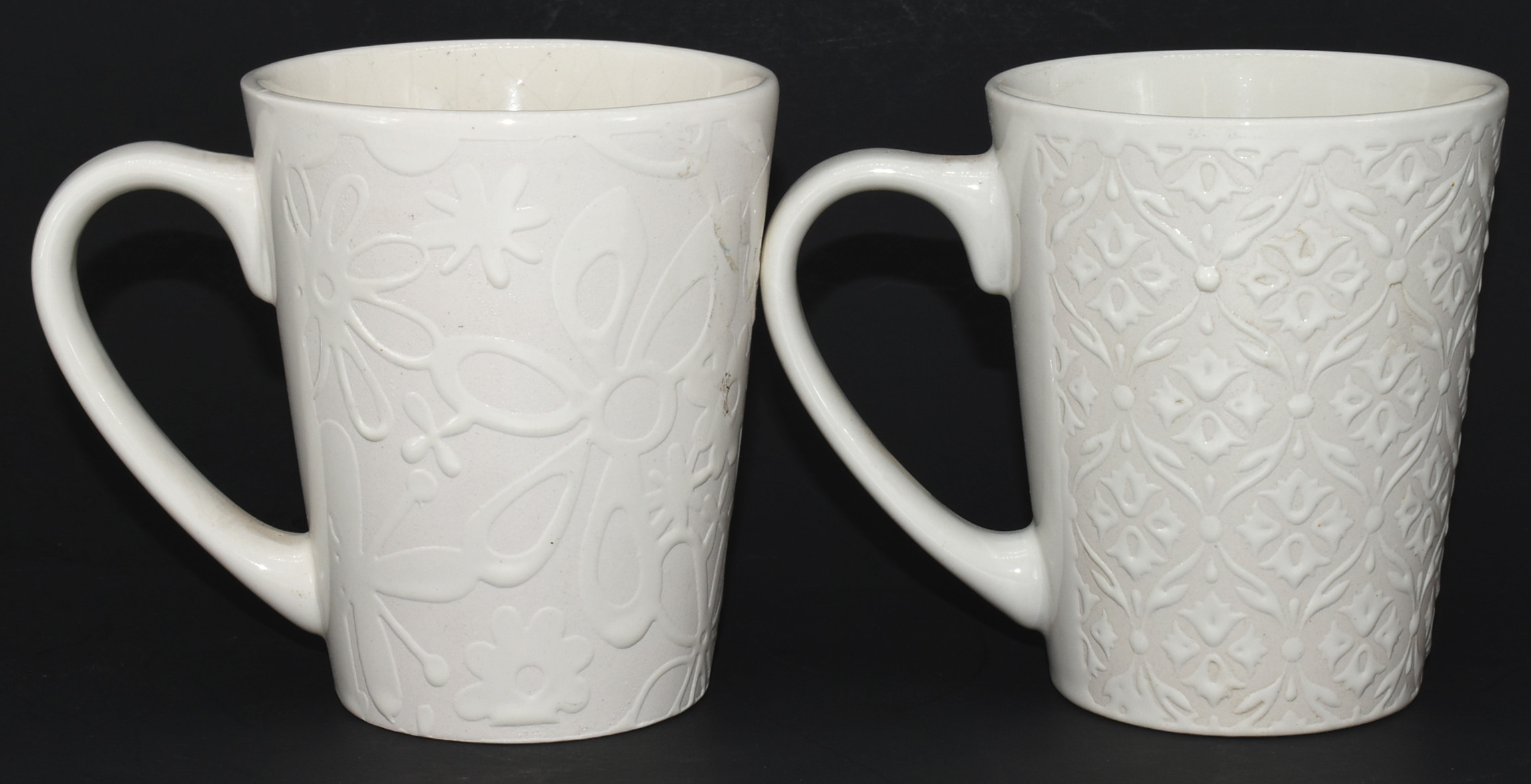 MUG,  12 OZ,  WHITE,  CERAMIC