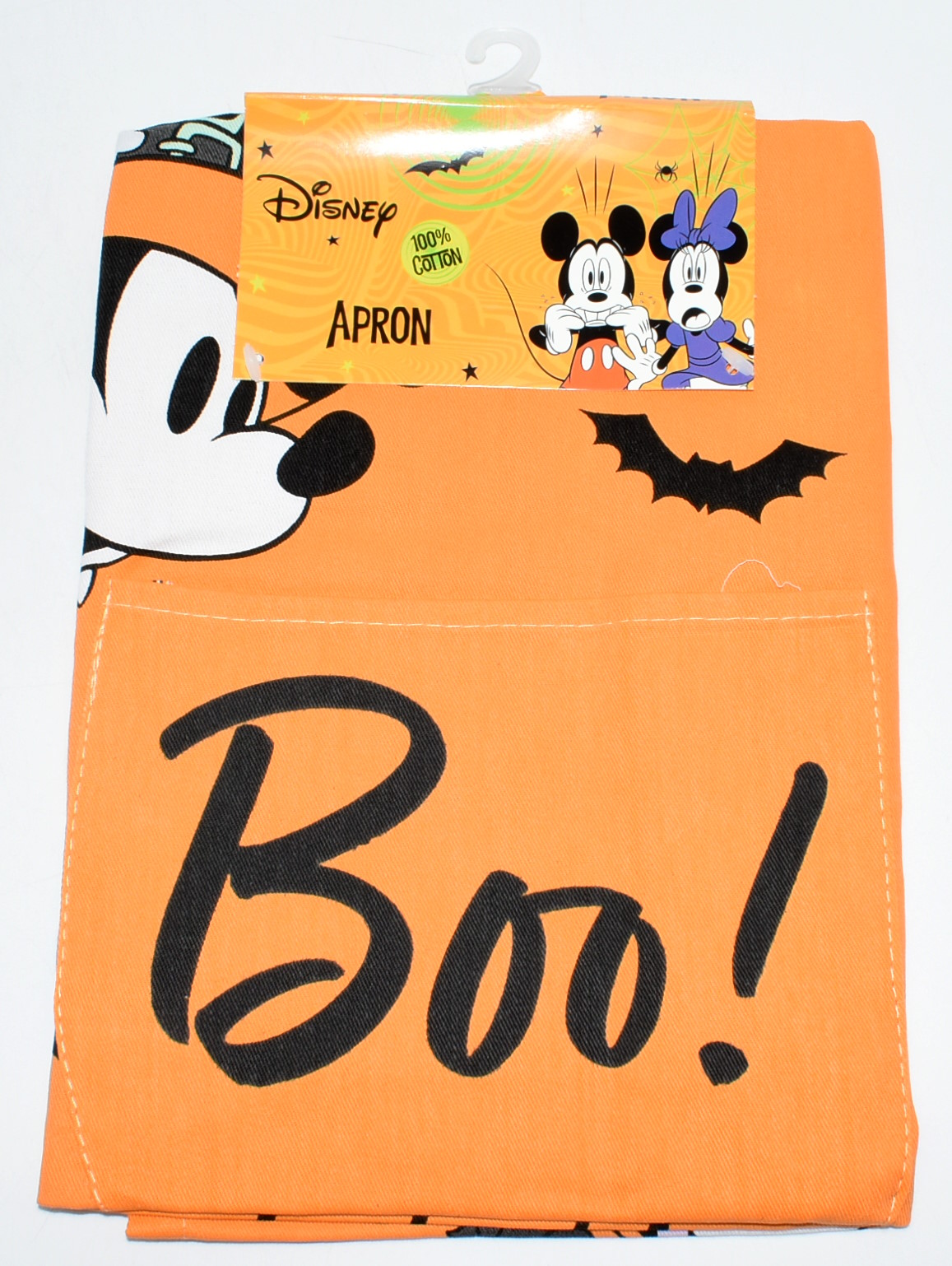 APRON MICKEY & MINNIE HALLOWEEN