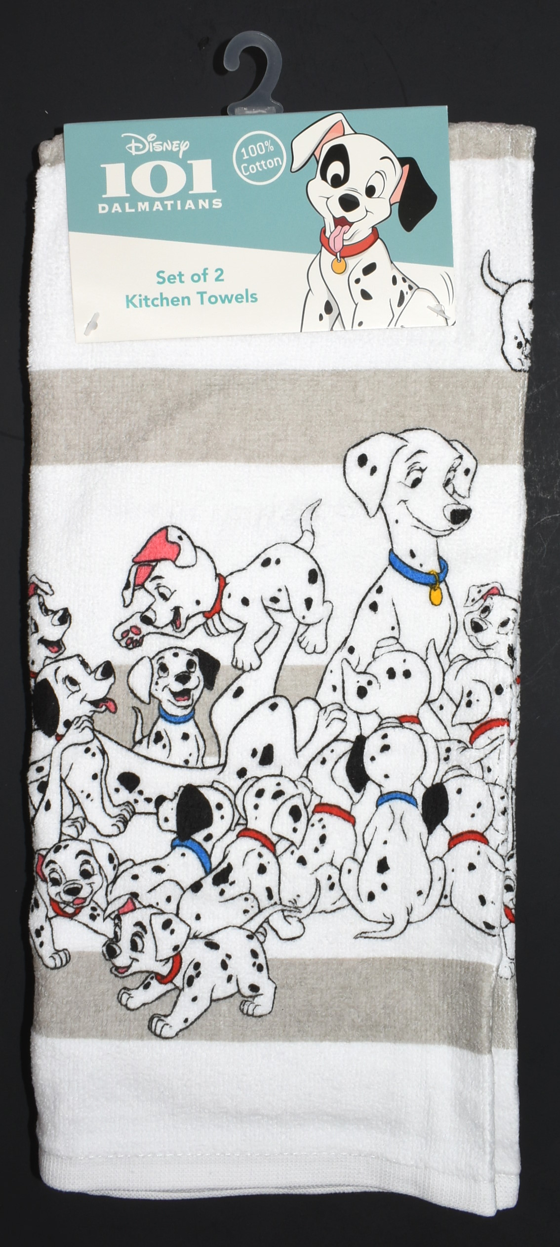 DISHTOWEL 2PC SET DALMATIANS