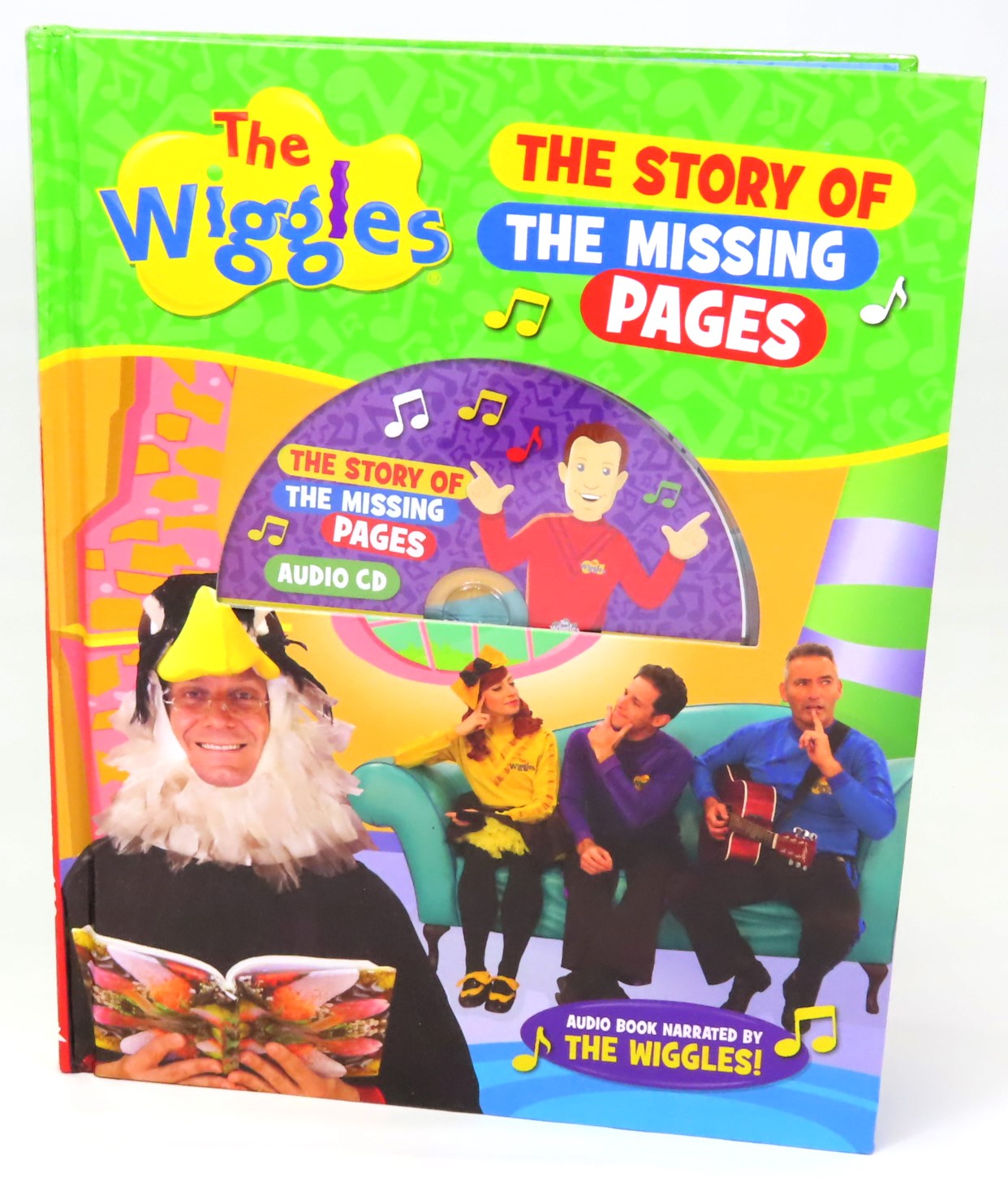 BOOK, HC, WIGGLES, MISSING PAGES STORY, W/CD, 9781760402723
