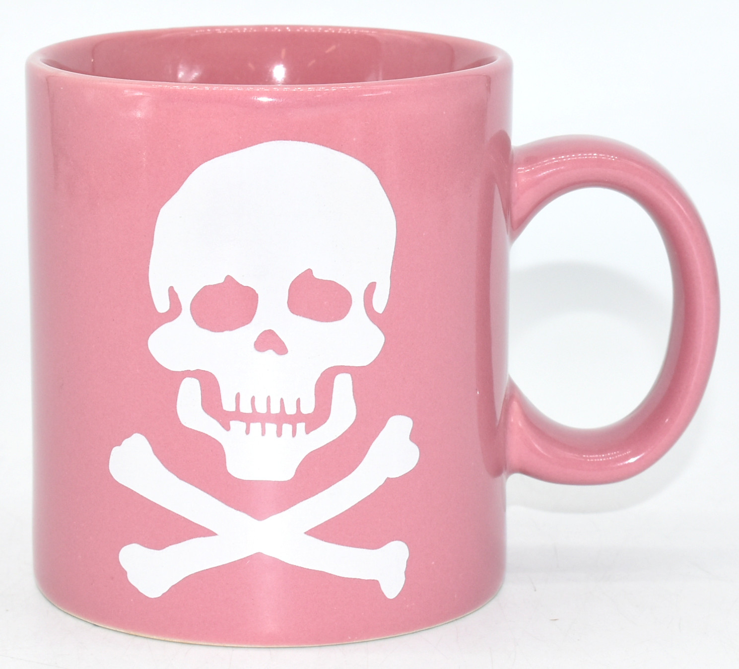 MUG, SKULL,  PINK