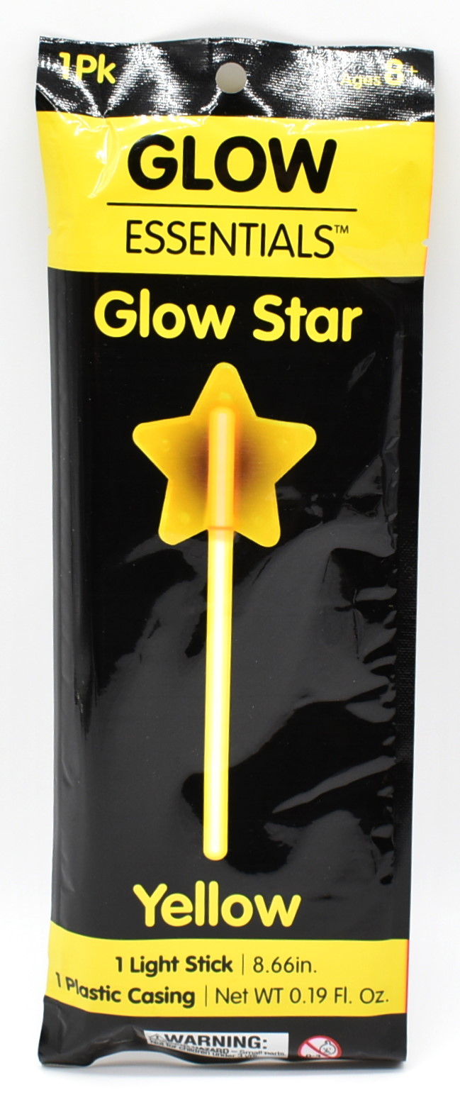 WAND,  GLOW,  YELLOW STAR