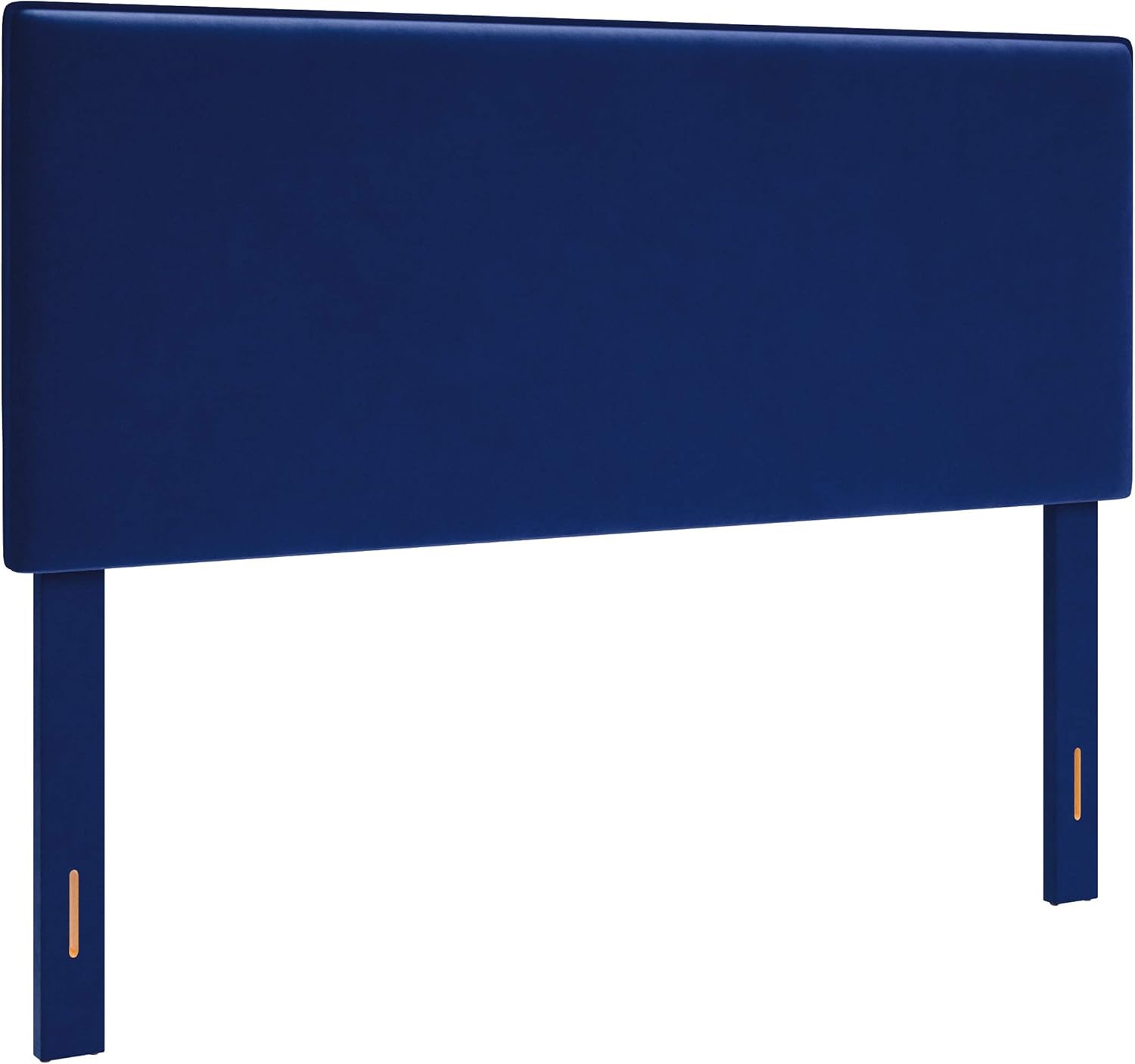 HEADBOARD,  QUEEN SIZE, 66X4X48,  NAVY,  VELVET