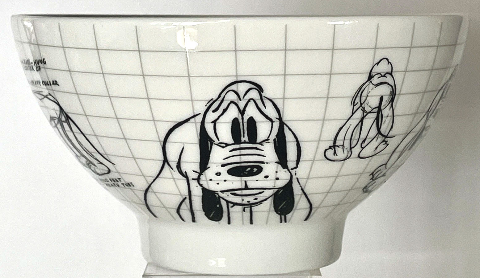 BOWL, SOUP/CEREAL, PLUTO, DISNEY SKETCHBOOK
