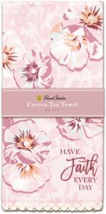 TOWEL,  TEA,  FAITH EVERY DAY