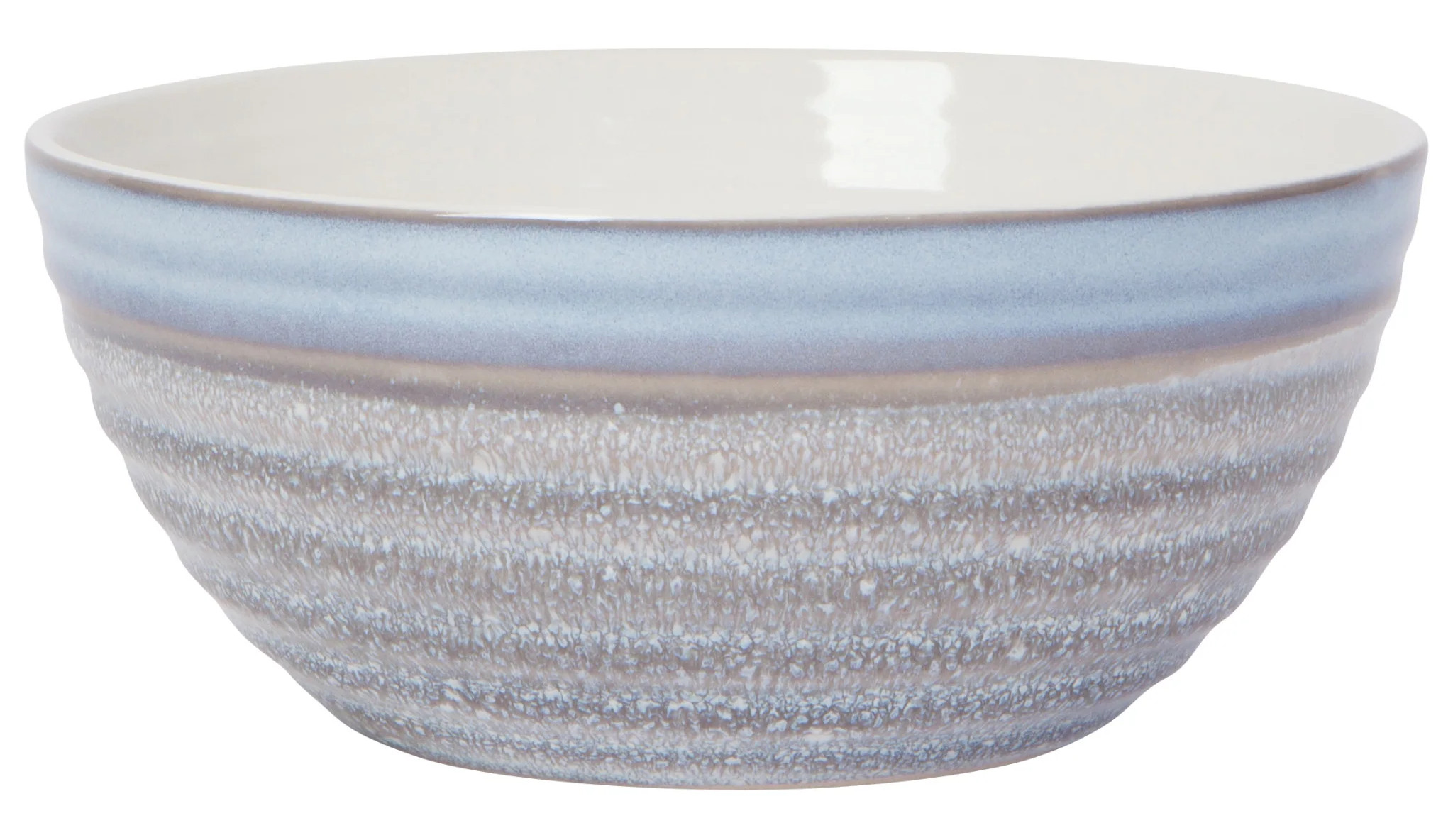 BOWL,  6 IN,  CERAMIC,  MINERAL SHADOW,  STRIPE