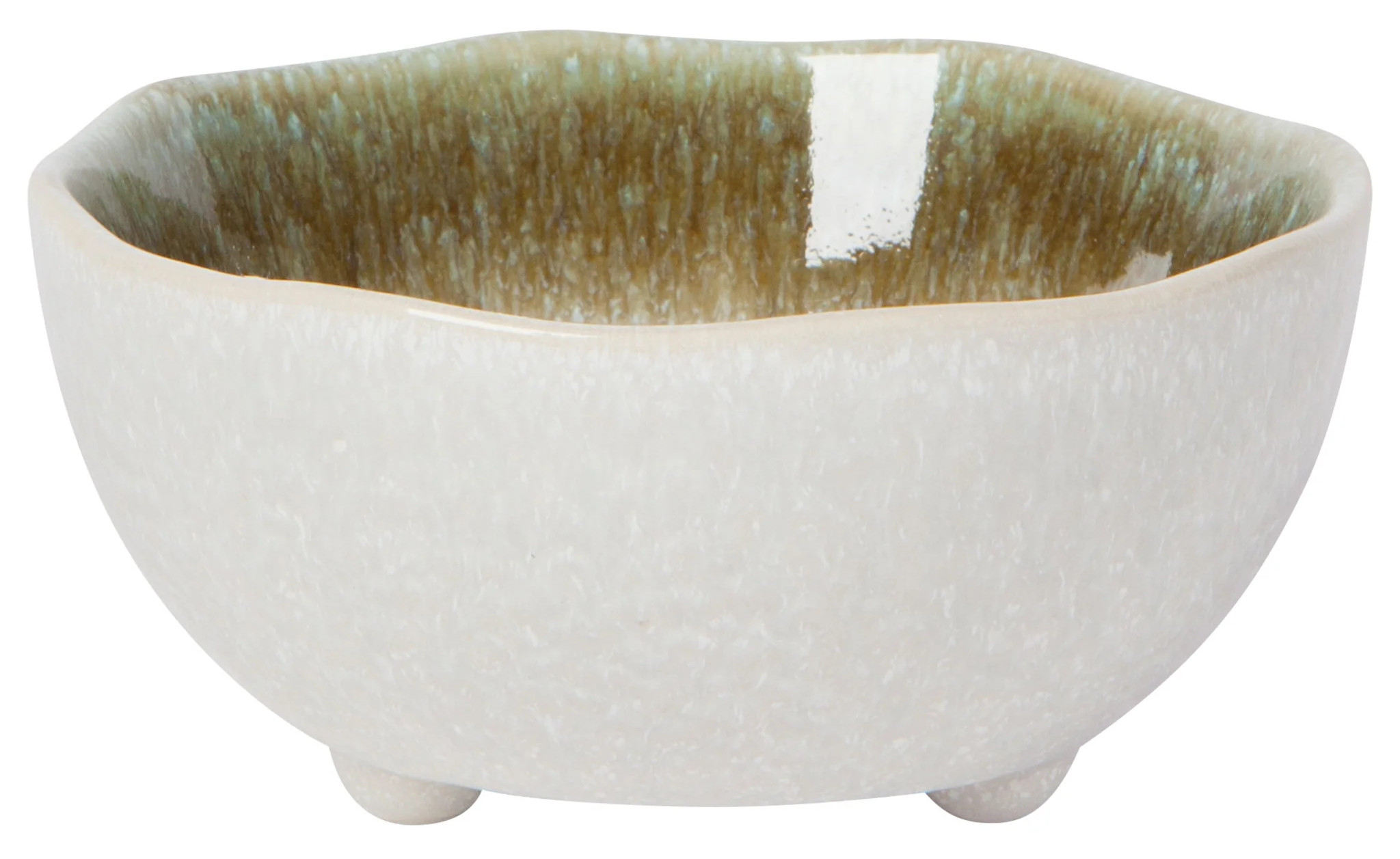 BOWL,  6 IN,  CERAMIC,  MIST GREEN