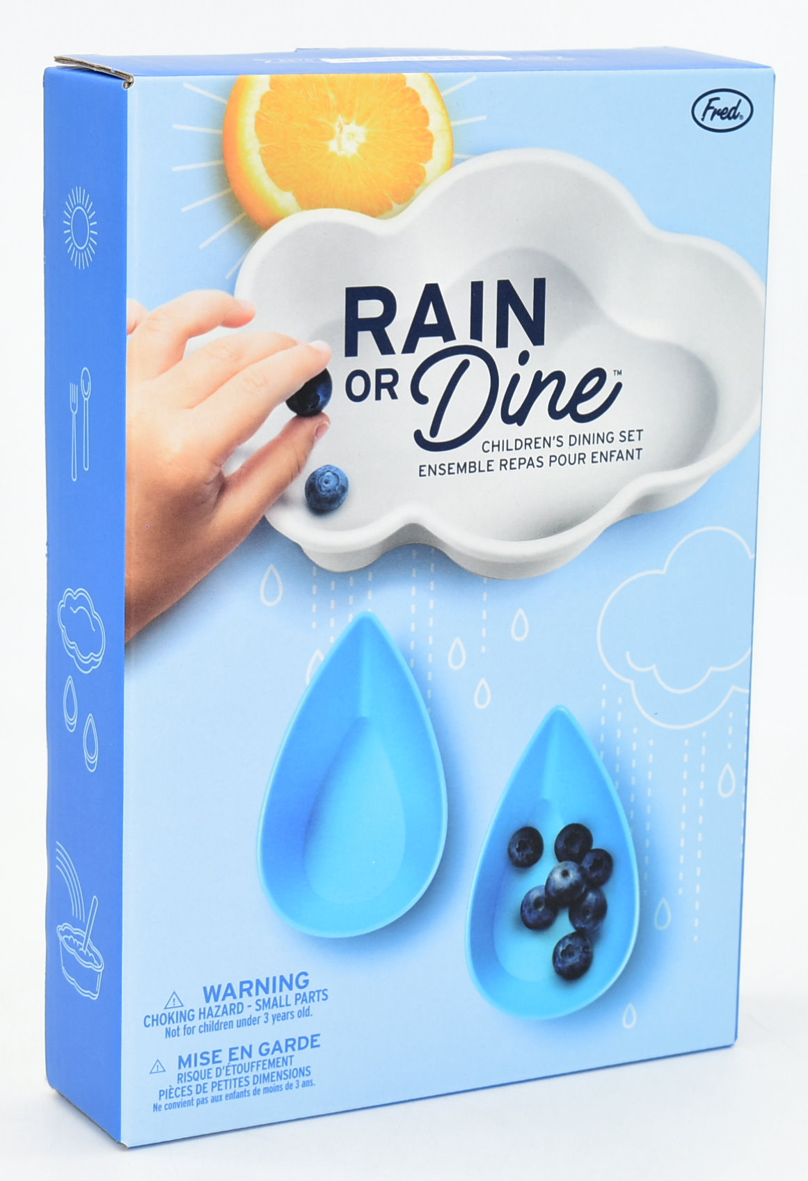 DINING SET 3PC KIDS RAIN OR SHINE **NO ONLINE SALE