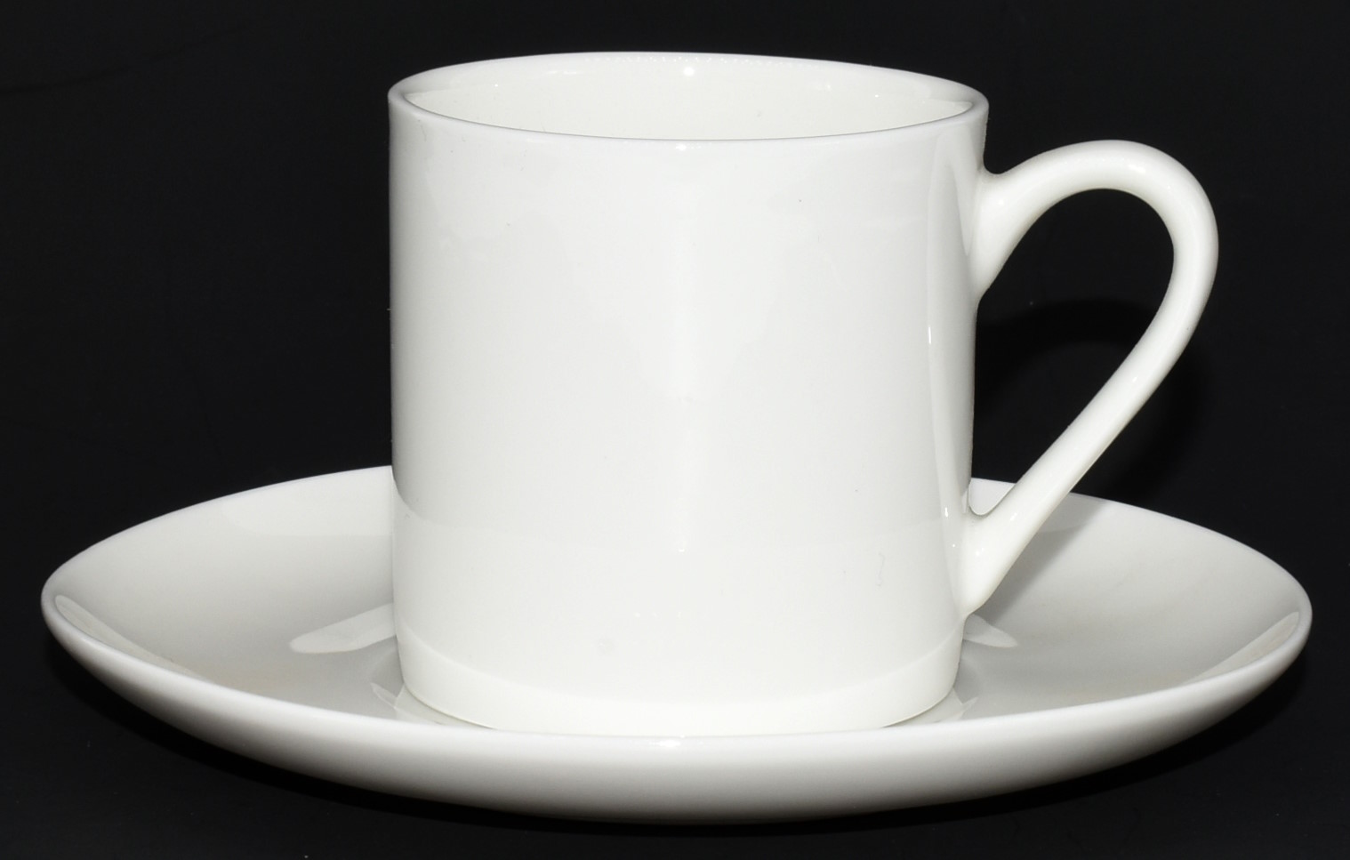 CUP AND SAUCER ESPRESSO 3.7OZ OUR TABLE SAWYER
