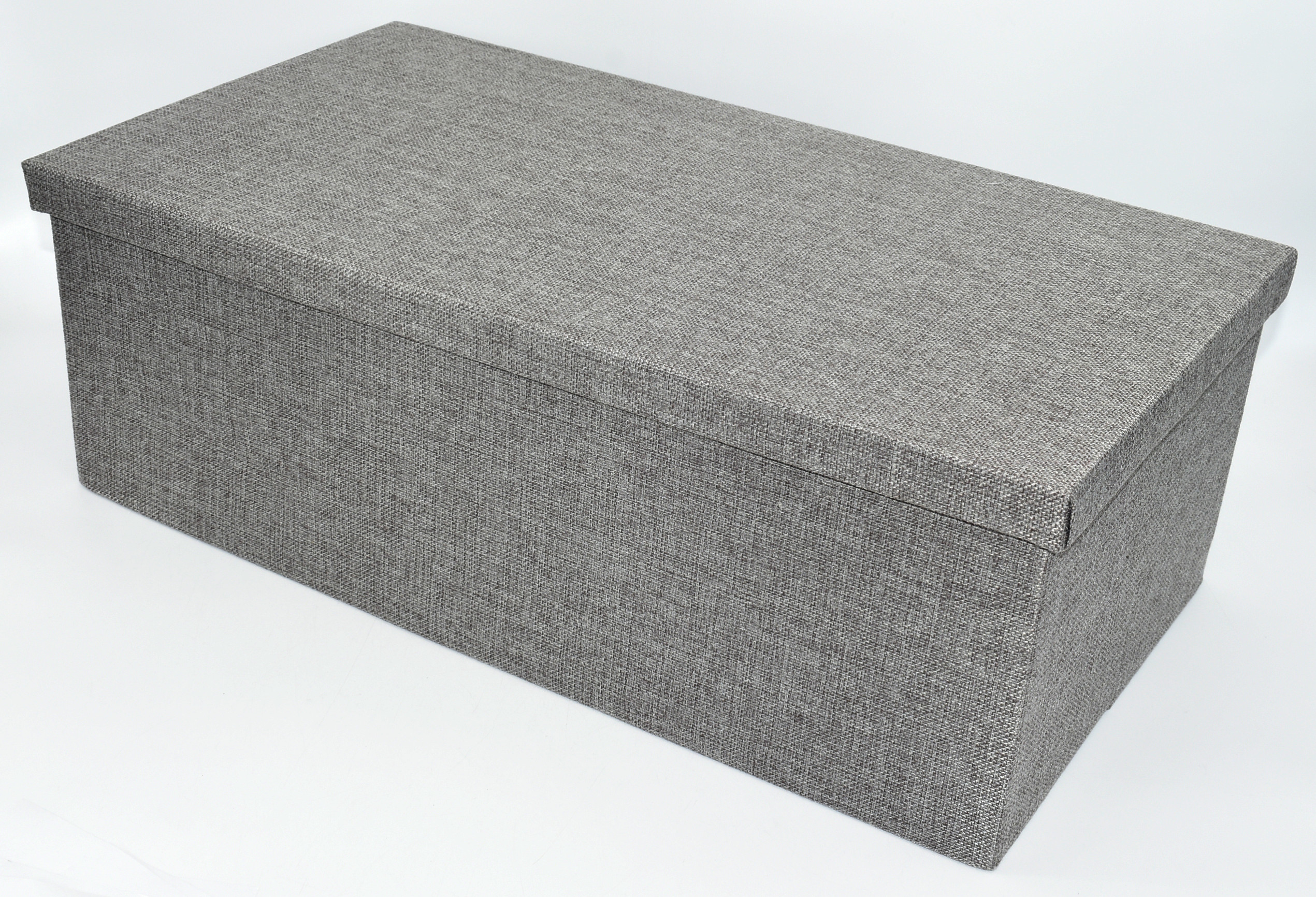 BIN STORAGE W/LID GRAPHITE MARTHA STEWART 12X7X22
