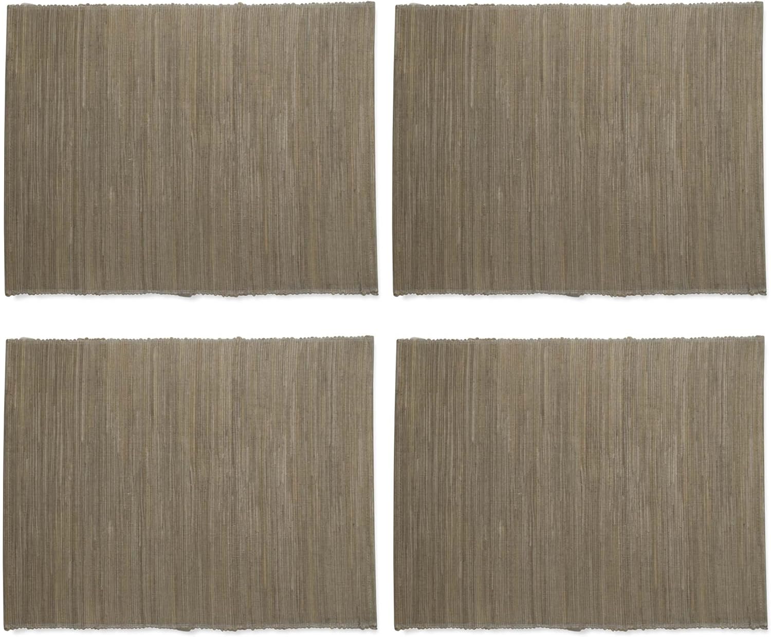 PLACEMATS,  4 PK,  GRAY,  WATER HYACINTH