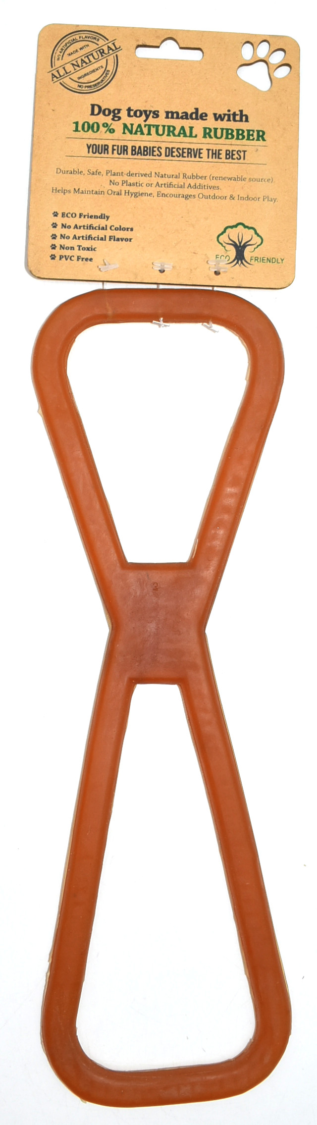 DOG TOY,  NATURAL,  TUG TOY,  13 IN