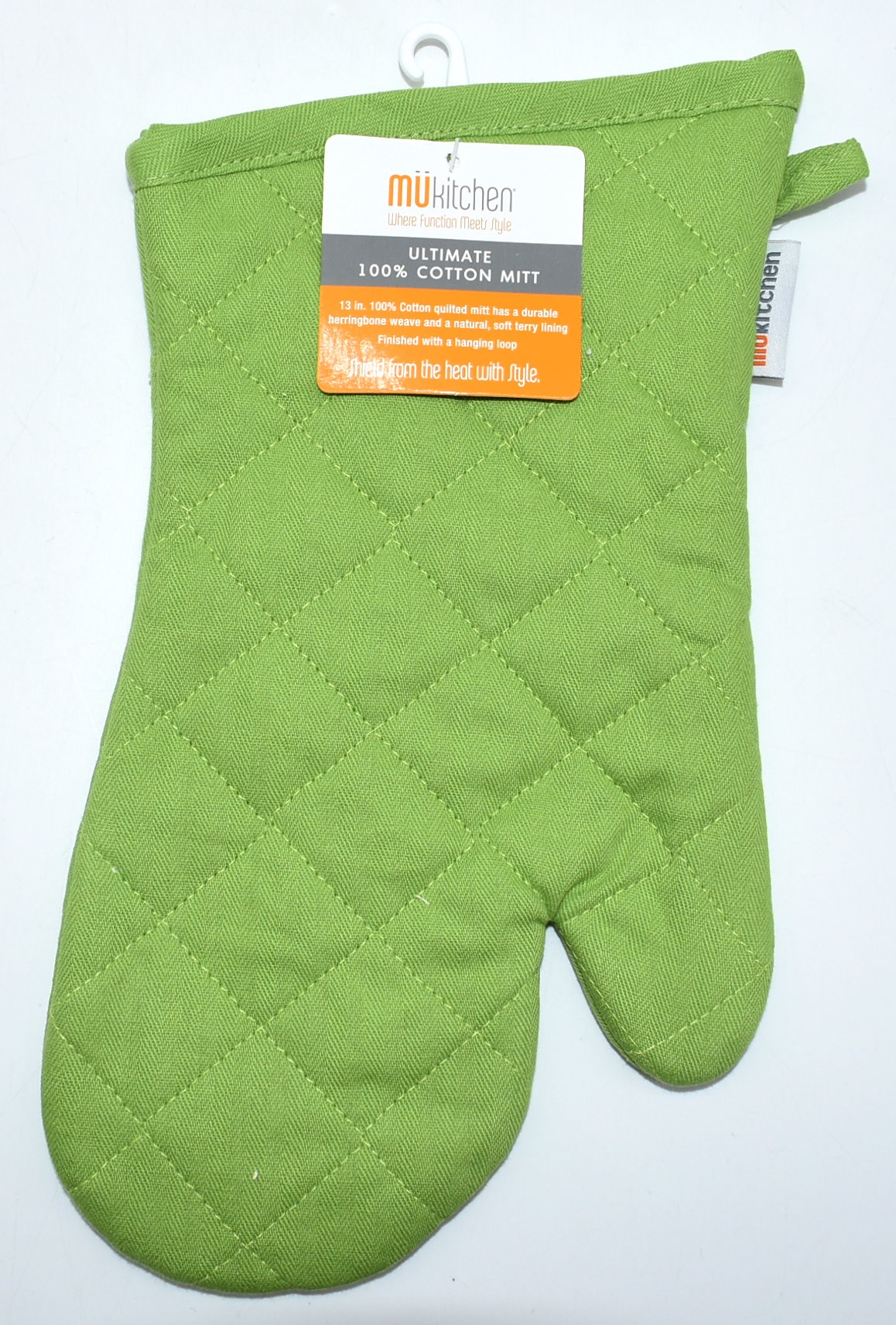 OVEN MITT CACTUS GREEN