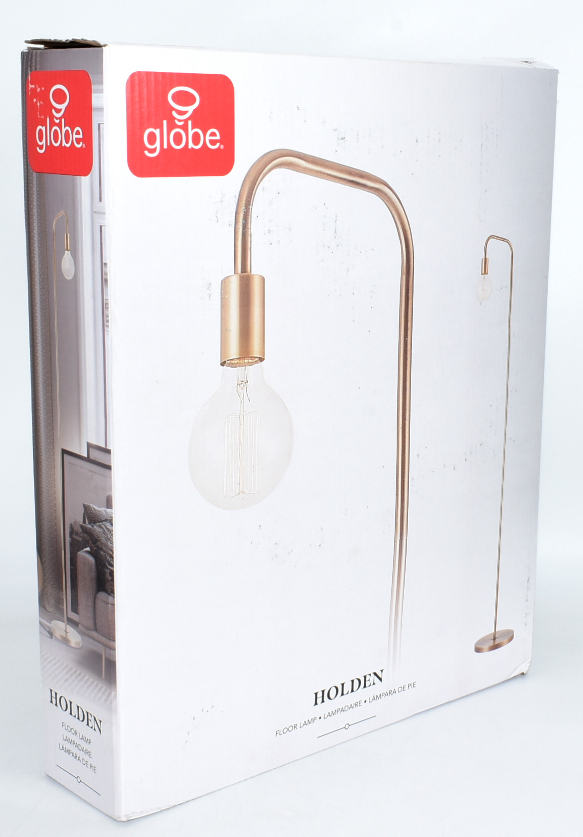 LAMP,  FLOOR,  70H,  MATTE BRASS FINISH,  BULB NOT INCLUDED,  CUL