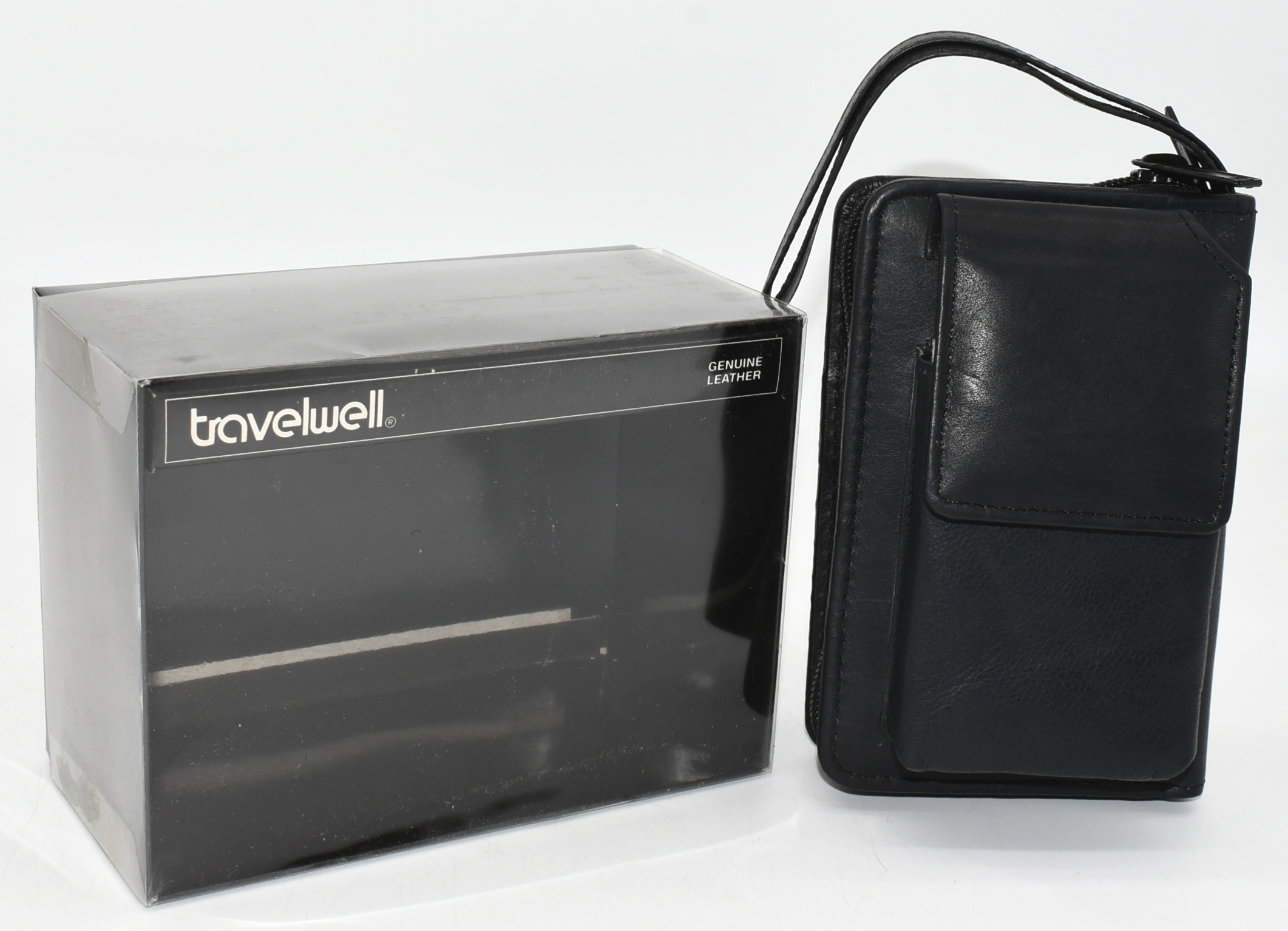 ORGANIZER,  PERSONAL,  LEATHER BLACK
