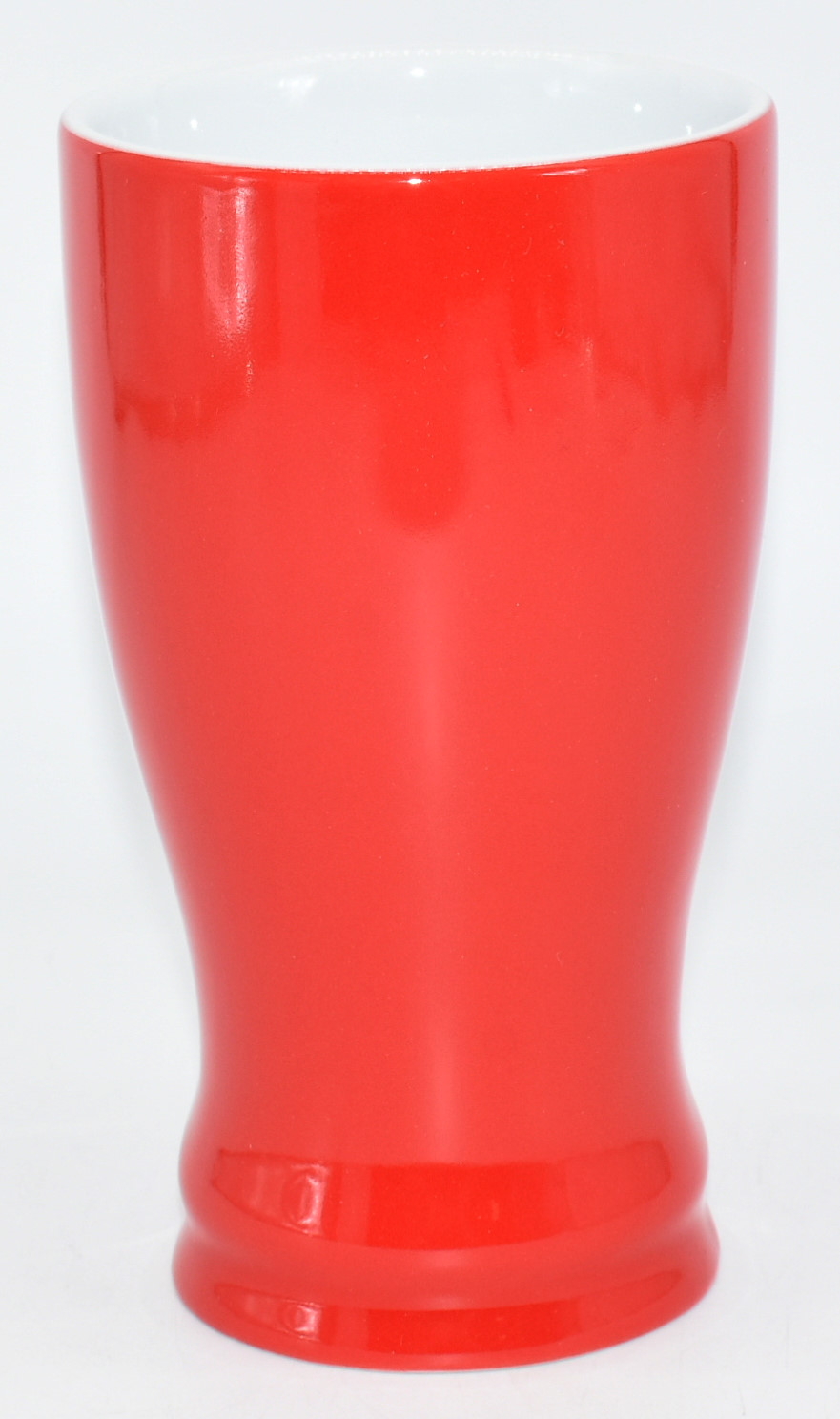 PILSNER, 16OZ, RED, CERAMIC