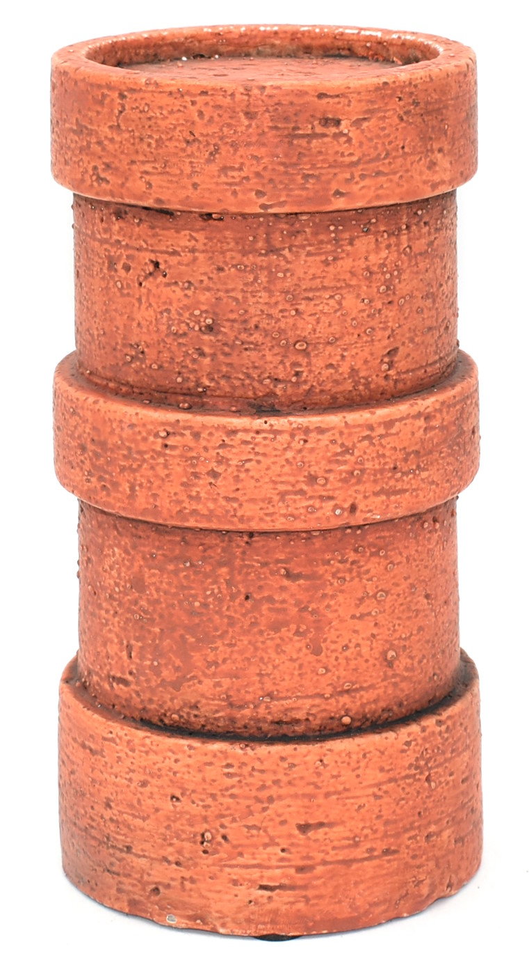 CANDLE HOLDER,  PILLAR,  BRICK,  4X4X7,  DECORATIVE