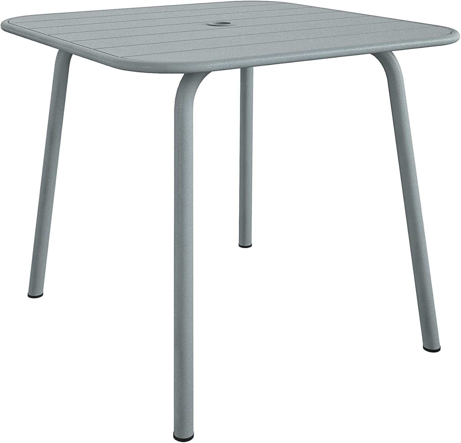 TABLE,  DINING,  SQUARE,  35X29,  LIGHT GREY,  INDOOR/OUTDOOR, RTA