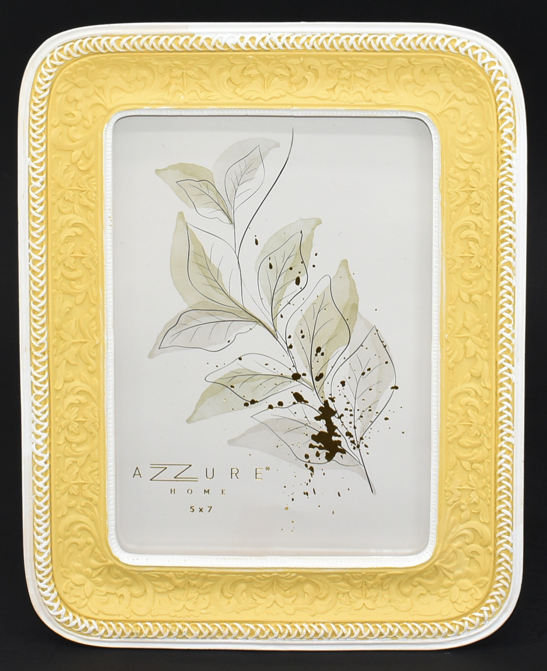 FRAME,  PICTURE,  5X7,  RESIN,  GOLD,  FELT BACK