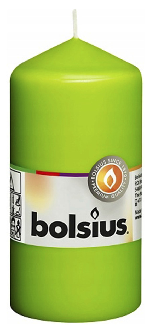 LIME PILLAR CANDLE 2.25X4.75 LIME PILLAR CANDLE 2.25X4.75