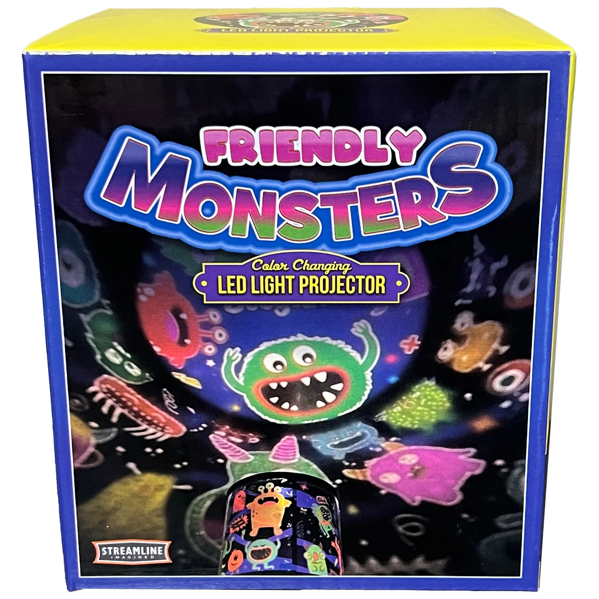 LED PROJECTION LIGHT, FRIENDLY MONSTERS