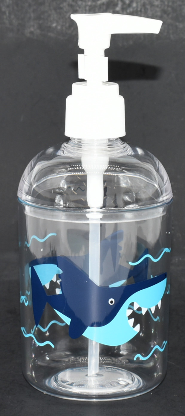 SOAP PUMP, SHARK, 9OZ