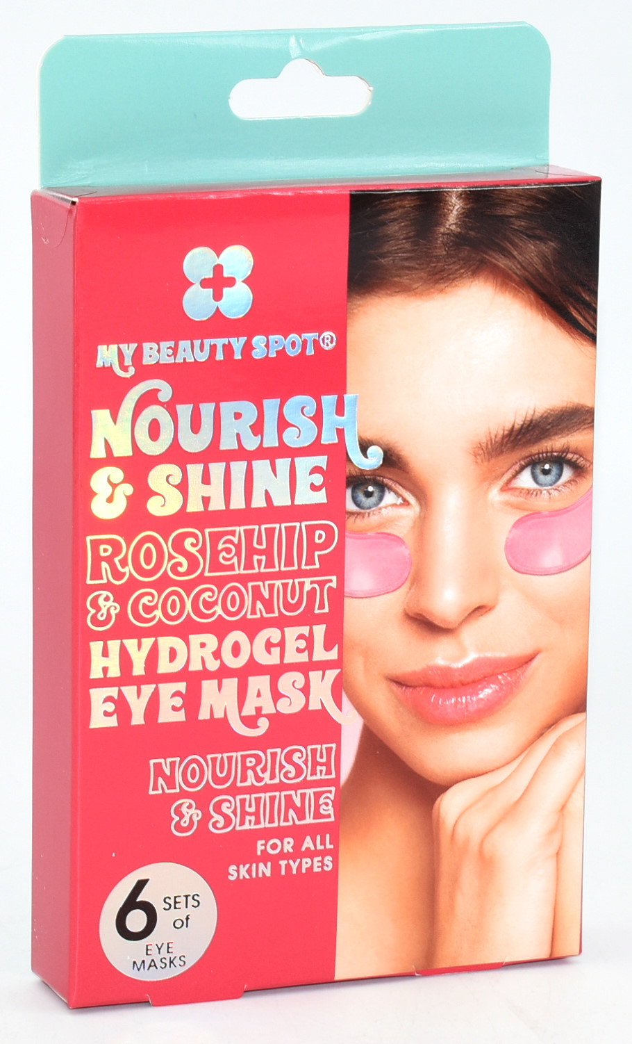 EYE MASK, HYDROGEL, NOURISH, 6CT