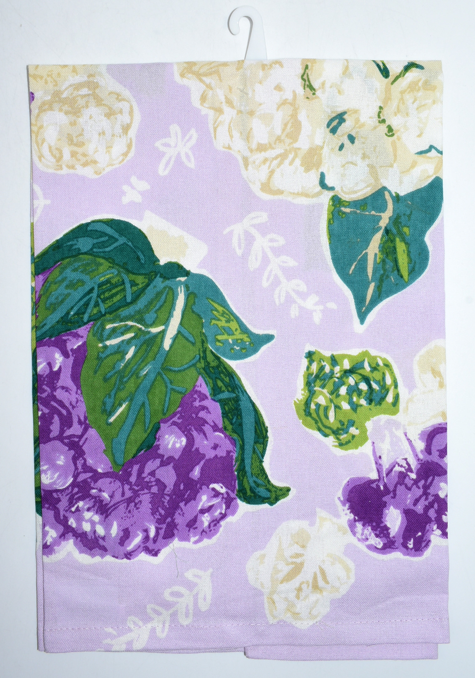 DISHTOWEL,  26X18,  CAULIFLOWER LAVENDER