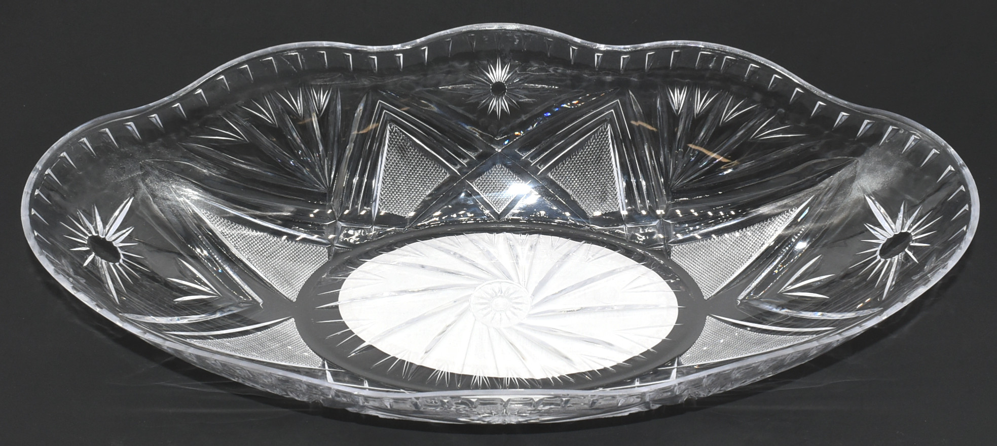 BOWL SERVING CRYSTALWARE CLEAR