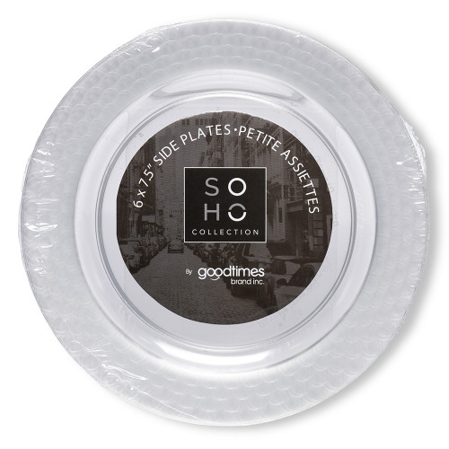 PLATE, 7.5IN, FROST, 6CT, PLASTIC