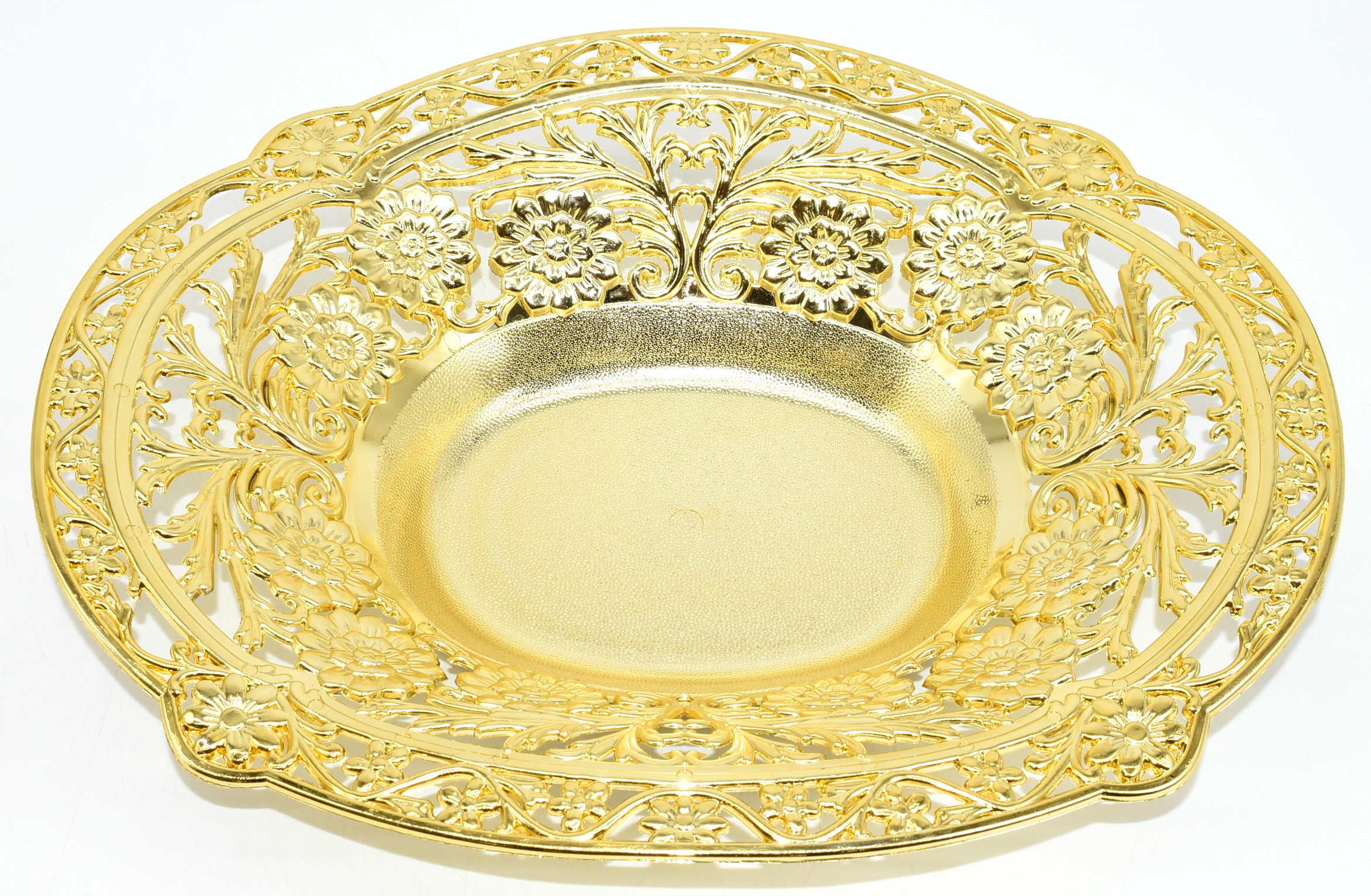 BOWL, ELEGANT, GOLD, REUSABLE,  PLASTIC, IMPRESSIVE CREATIONS