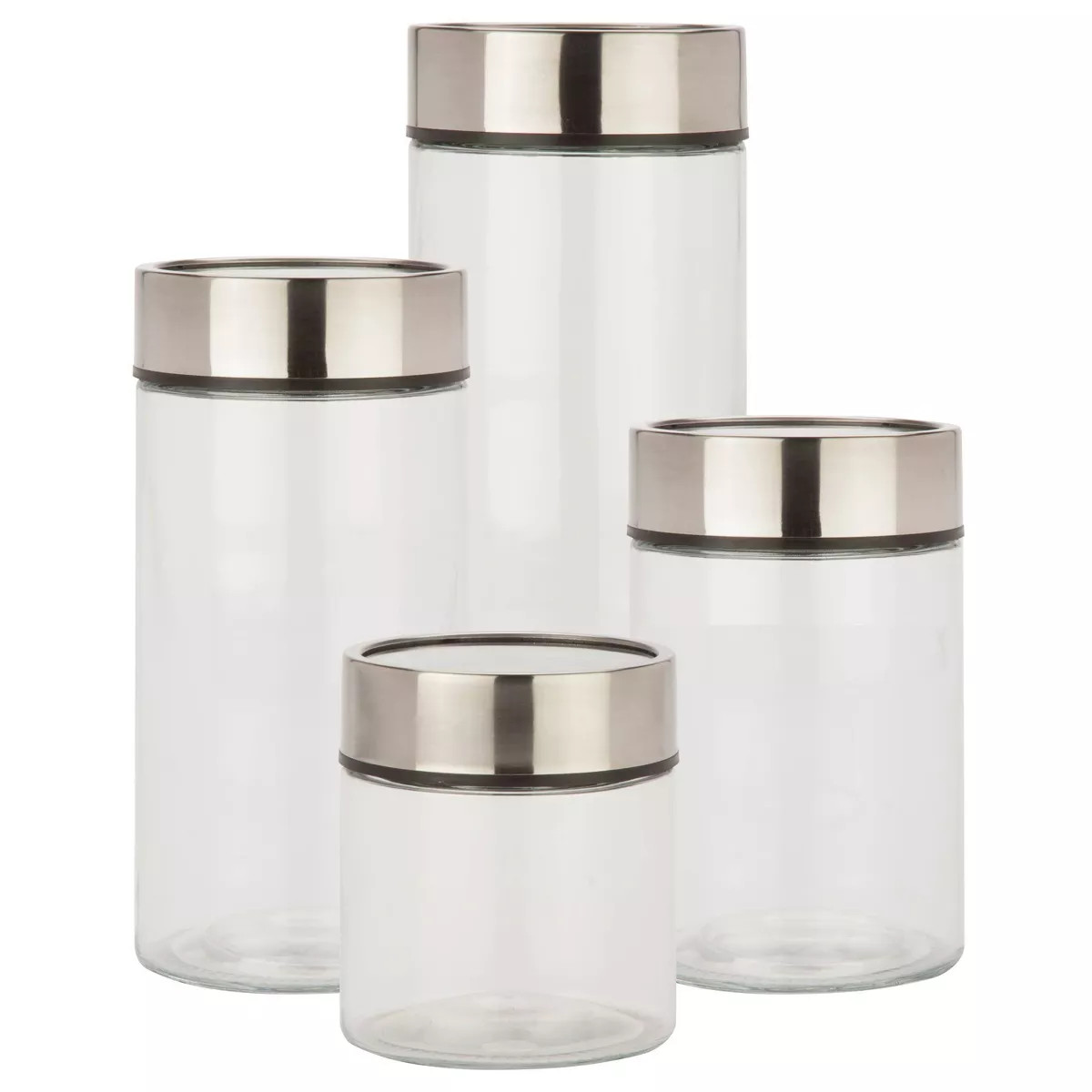 JAR 4PC SET BROWN BOX