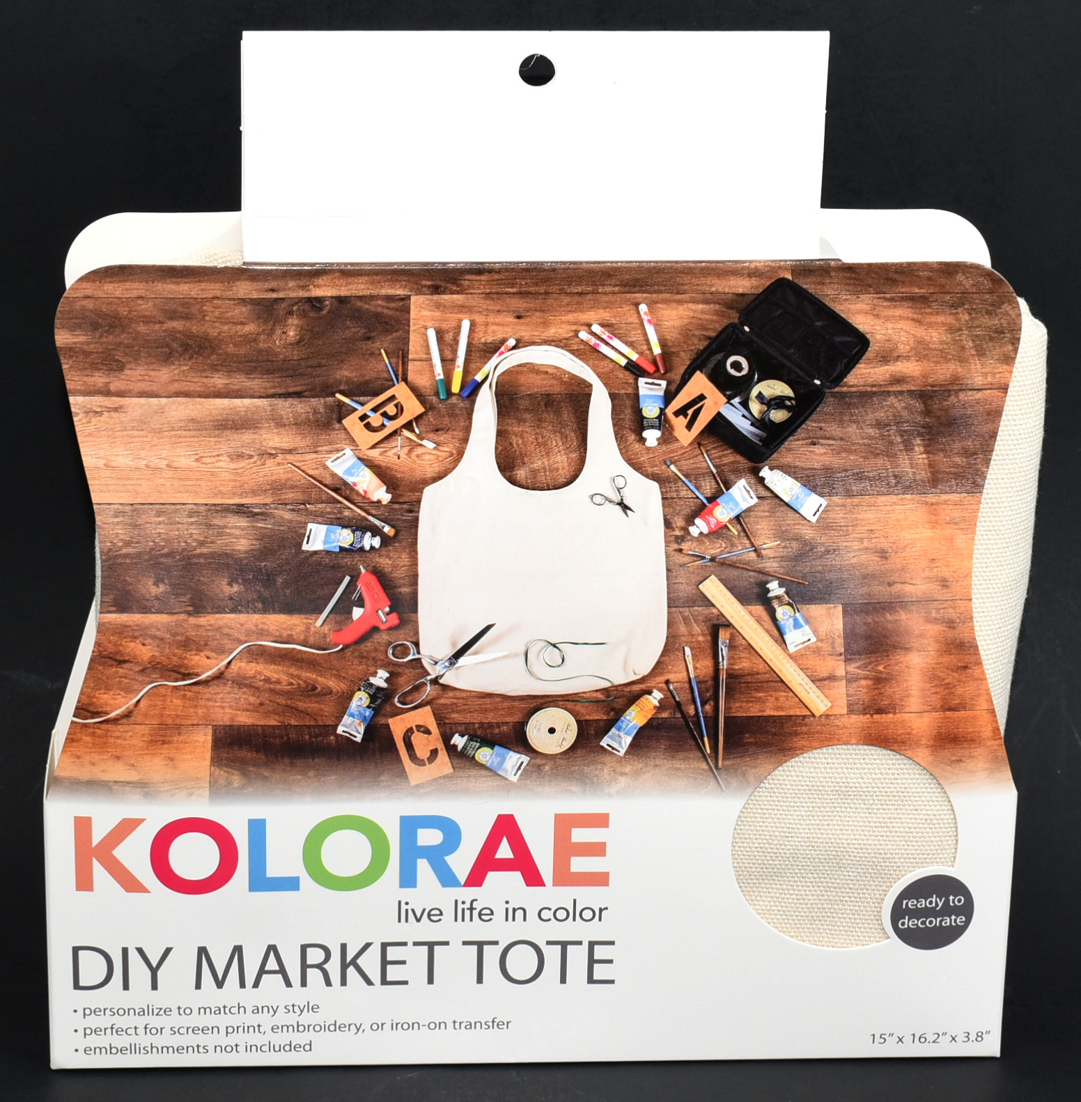 MARKET BAG DIY CANVAS DESIGN YOUR OWN